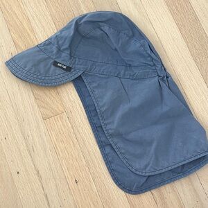 Blue Sun Protection Hat Organic cotton